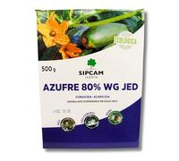 Azufre 80% WG 500 Gramos MUY EFICAZ | Fungicida y Acaricida para Oídio, Araña Roja y Ácaros | Para diluir hasta en 250 litros de agua | Árboles, Plantas y Cultivos | Nexum Market