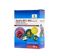Azufre 80% WG granulado 500g - Sipcam. Fungicida-acaricida preventivo y curativo de plagas y hongos. Apto en agricultura ecológica.