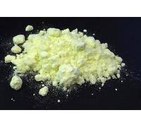 Azufre en polvo, azufre, min. 99,95% molido, muy puro, bajo porcentaje de sulfato, N° CAS: 7704-34-9, diferentes cantidades disponibles, 500g, amarillo, 1