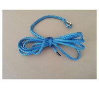 Azul 1/4 "* 10FEET ATV Cuerda de elevación arado nieve, línea cabrestante, cable sintético Alta Estabilidad