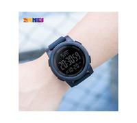 (Azul 1 pieza) Relojes de moda para hombre de la marca SKMEI, LED, digitales, a prueba de golpes, impermeables,