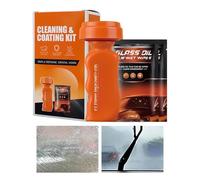 Azul - 11x5 Cm 130g Removedor De Película De Para Parabrisas | Set Antilluvia Con Revestimiento De Vidrio Hidrofóbico | Kit De Limpieza De Lunas De Coche | Repele La Suciedad Y No Se E