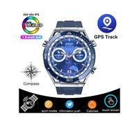 (Azul) 2025 NUEVO Reloj Inteligente GPS NFC DT-Ultra Adulto Asistente de Voz IA HD Llamada Bluetooth para Teléfono
