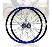 Azul,29inch,Juego De Ruedas para Bicicleta De Montaña 26 27.5 29 Pulgadas Rines De Aleación De Aluminio De Doble Pared Liberación Rápida Freno De Disco para Cassette De 8/9/10/11 Velocidades