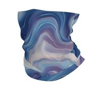 Azul 4 Calentador De Cuello Protección UV Pañuelo De Cabeza Impreso Pasamontañas para Cámping Deportes Ciclismo 25X50Cm