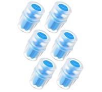(Azul) 6 piezas de repuesto de funda de válvula de mordida para Osprey, reemplazo de válvula de mordida de vejiga de agua de silicona de hid