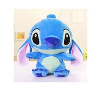 (Azul, 65 cm/25,59 pulgadas) Lilo Stitch Stitch Angel Peluche de orejas largas Lindo cojín de regalo para niños