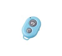 (Azul) Adaptador de control del botón del obturador Control de fotografía Botón de control remoto Bluetooth para