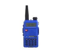 (Azul) BF-UV5R UV-5R Radio bidireccional de banda dual VHF 136-174 MHz y UHF 400-520 MHz FM Wallkie