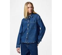 Azul Camisa Vaquera M