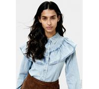 Azul Camisa Vaquera M