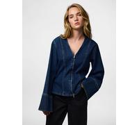 Azul Camisa Vaquera M