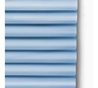 Azul Claro Brillante Cortina Estores Persiana de Aluminio Metal, Persiana Veneciana para Ventanas,Privacidad, Protección contra la luz y el Deslumbramiento UV, Personalizable (70×210cm)