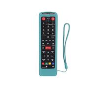 (Azul claro) Funda de silicona a prueba de golpes para control remoto Samsung BN59 01315B BN59 01315A BN59