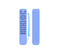 (Azul claro) Funda de silicona para control remoto de TV antideslizante Todo Incluido Tcl