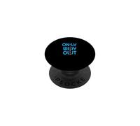 Azul Color Go Through It Gráfico Azul PopSockets PopGrip Adhesivo