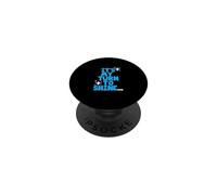 Azul Color My Turn To Shine Gráfico Azul PopSockets PopGrip Adhesivo