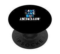 Azul Color Same-x2 But Different Blue Graphic PopSockets PopGrip Adhesivo