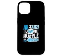 Azul Color The Hustle Looks Crazy Blue Graphic Carcasa para iPhone 13