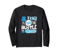 Azul Color The Hustle Looks Crazy Blue Graphic Manga Larga
