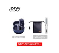 (Azul con bolígrafo) Auriculares inalámbricos QCY HT10 AilyBuds Pro+ ANC Audio de alta resolución LDAC