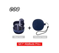 (Azul con estuche 03) QCY HT10 AilyBuds Pro+ ANC Auriculares inalámbricos Audio de alta resolución LDAC