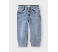 Azul Corte Barrel Jeans