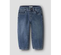 Azul Corte Barrel Jeans