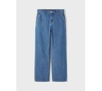 Azul Corte Holgado Jeans