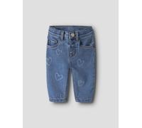 Azul Corte Mom Jeans