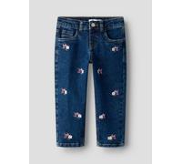 Azul Corte Mom Jeans