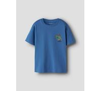 Azul Corte Regular Camiseta