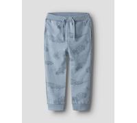 Azul Corte Regular Pantalones De Chándal