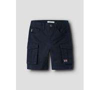 Azul Corte Regular Shorts