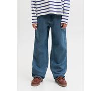 Azul Cotton/Recycled/Cotton Jjialex Jjcarpenter At 233 Jnr Vaqueros De Corte Baggy Boys 152 EU