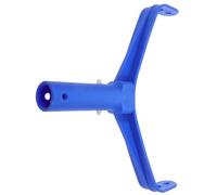 Azul de Repuesto Mango Curvo, para Limpiafondos de Piscina Plástico | Compatible Aspiradora de Piscina y Fondo, Accesorio de Sustitución para Mantenimiento de Albercas Enterradas