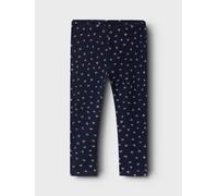 Azul Diseño Estampado Leggings