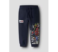 Azul Estampado De Spiderman Pantalones De Chándal