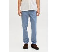Azul Hombres Cotton/Elastane Pantalones Chinos Corte Slim 30/30 EU
