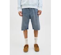 Azul Hombres Cotton/In/Conversion/Direct/to/Farm/Recycled/Cotton Shorts Vaqueros Corte Extra Baggy XL EU