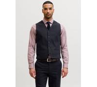 Azul Hombres Cotton/Linen Jprmartin Chalecos De Vestir Corte Slim 48 EU