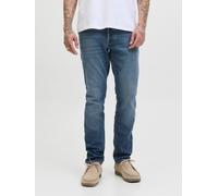 Azul Hombres Cotton/Polyester/Recycled/Cotton/Elastane Jjiglenn Jjicon I.k Sq 421 Jeans De Corte Slim 30/34 EU