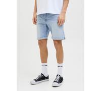 Azul Hombres Cotton/Recycled/Cotton/Elastane Shorts Vaqueros Corte Regular XS EU