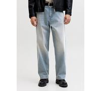 Azul Hombres Cotton/Recycled/Cotton Jjialex Jjcrew Sq 071 Noos Vaqueros De Corte Baggy 28/34 EU