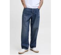 Azul Hombres Cotton/Recycled/Cotton Jjialex Jjoriginal Sbd 593 Vaqueros De Corte Baggy 31/32 EU