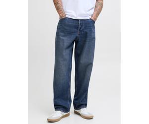Azul Hombres Cotton/Recycled/Cotton Jjialex Jjoriginal Sbd 593 Vaqueros De Corte Baggy 33/30 EU