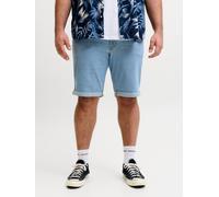 Azul Hombres Cotton/Recycled/Polyester/Polyester/Lyocell/Viscose/Elastane Plus Size Shorts Vaqueros Corte Regular 48 EU