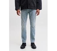 Azul Hombres Cotton/Recycled/Polyester/Recycled/Cotton/Elastane Jjiglenn Jjfox Sq 382 Jeans De Corte Slim 38/34 EU