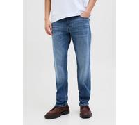 Azul Hombres Cotton/Recycled/Polyester/Recycled/Cotton/Viscose/Elastane Jjimike Jjoriginal Ge 922 Vaqueros De Corte Tapered 33/34 EU