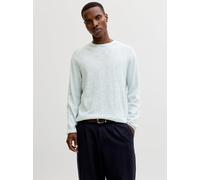 Azul Hombres Organic/Cotton/Linen Jersey De Punto XXL EU